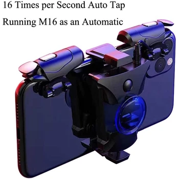 

Mobile Phone Trigger Mobile Game Controller Portable Foldable Pressure Fast Shot Compatible with iPhone and Android