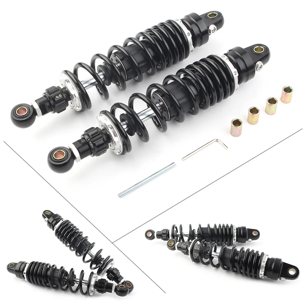 

1 Pair New 305mm Motorcycle Rear Shock Absorber Universal for KH125 100 RS100 RS125 XL500S etc.