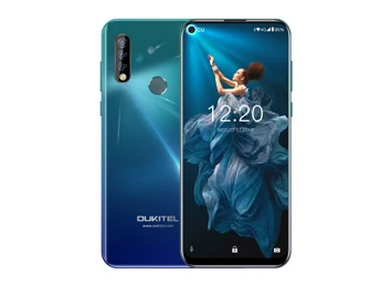 OUKITEL C17 Pro MTK6763 Octa Core Smartphone 6.35"19.5:9 Android 9.0 4G RAM 64G ROM Rear Triple Cameras Dual 4G LTE Mobile Phone