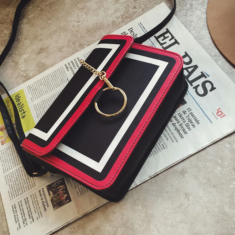 

Bag 2019 New Style Clutch Circular Ring Chain Shoulder Bag Casual Elegant Versatile Simple WOMEN'S Bag Shoulder Bag