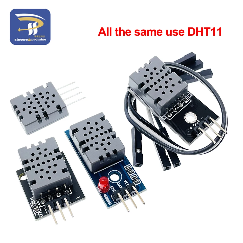 Digital Temperature And Humidity Sensor DHT11 LED Modules 