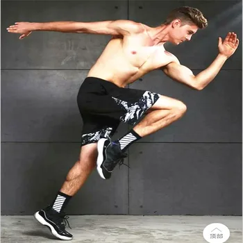 

2020 Mens Knee-length Mesh Shorts with Elastic Drawstring Waist Men's Sweatshort with Side Pockets Summer Hip hop men Shorts