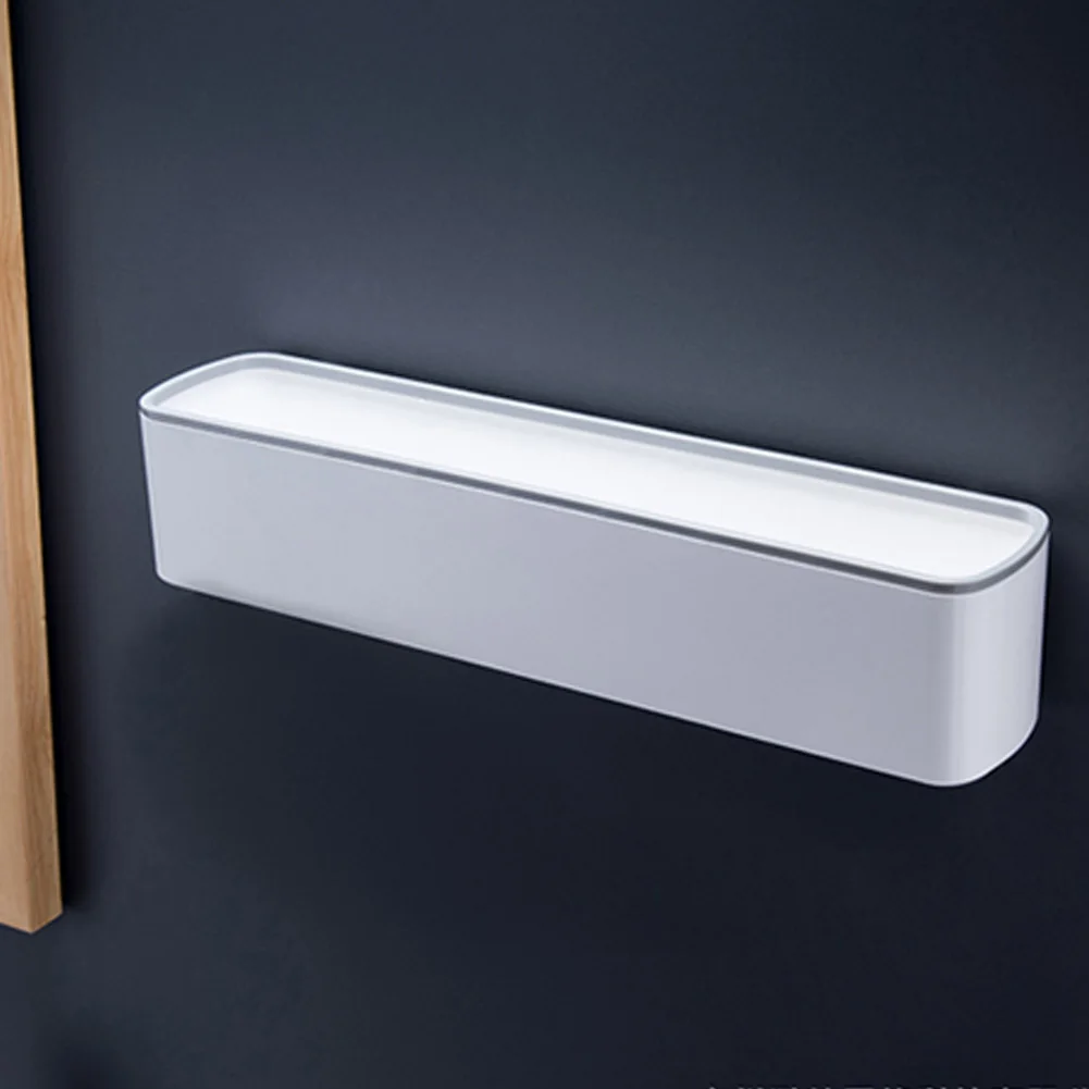 Grey Органайзер настенный самоклеящийся туалетный стойка для хранения многофункциональная сверхмощная домашняя полка для ванной комнаты Кухня нержавеющий душ - Цвет: Grey
