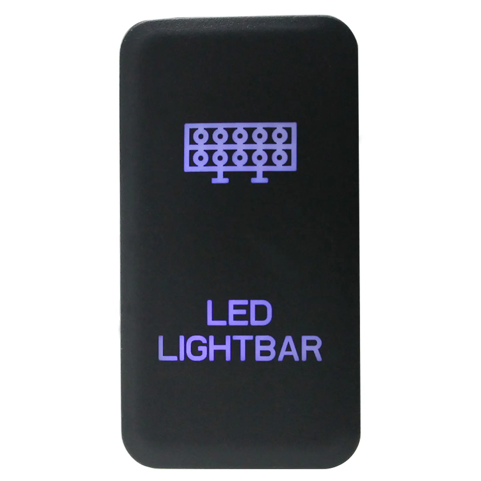 

LED LIGHTBAR Push Switch Button LED with Wires For Land Fortuner Tacoma