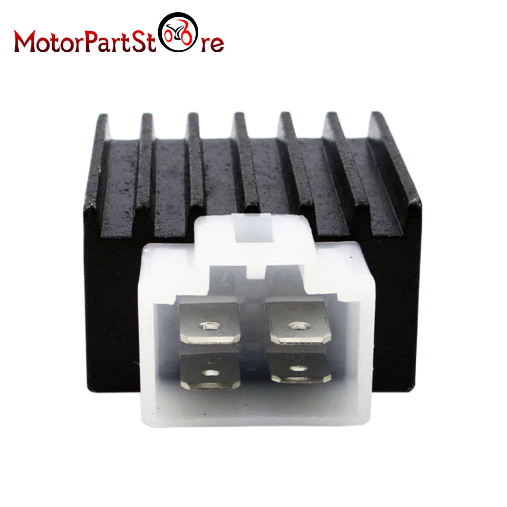 Регулятор напряжения Выпрямитель 12 В 4Pin для GY6 QMB139 50cc 70cc 90cc 110cc 125cc 150cc Картинг