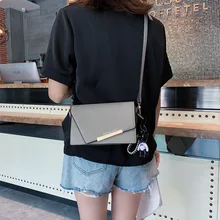 Женская сумка в западном стиле, стиль, корейский стиль, сумка на плечо, износостойкая, большая емкость, легкая квадратная сумка на бретельках, крутая Pe