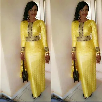 

African Style Maxi Bodycon Pencil Dress Women O Neck Patchwork Sparkling Evening Formal Dress Long Sleeves Clothes For Lady