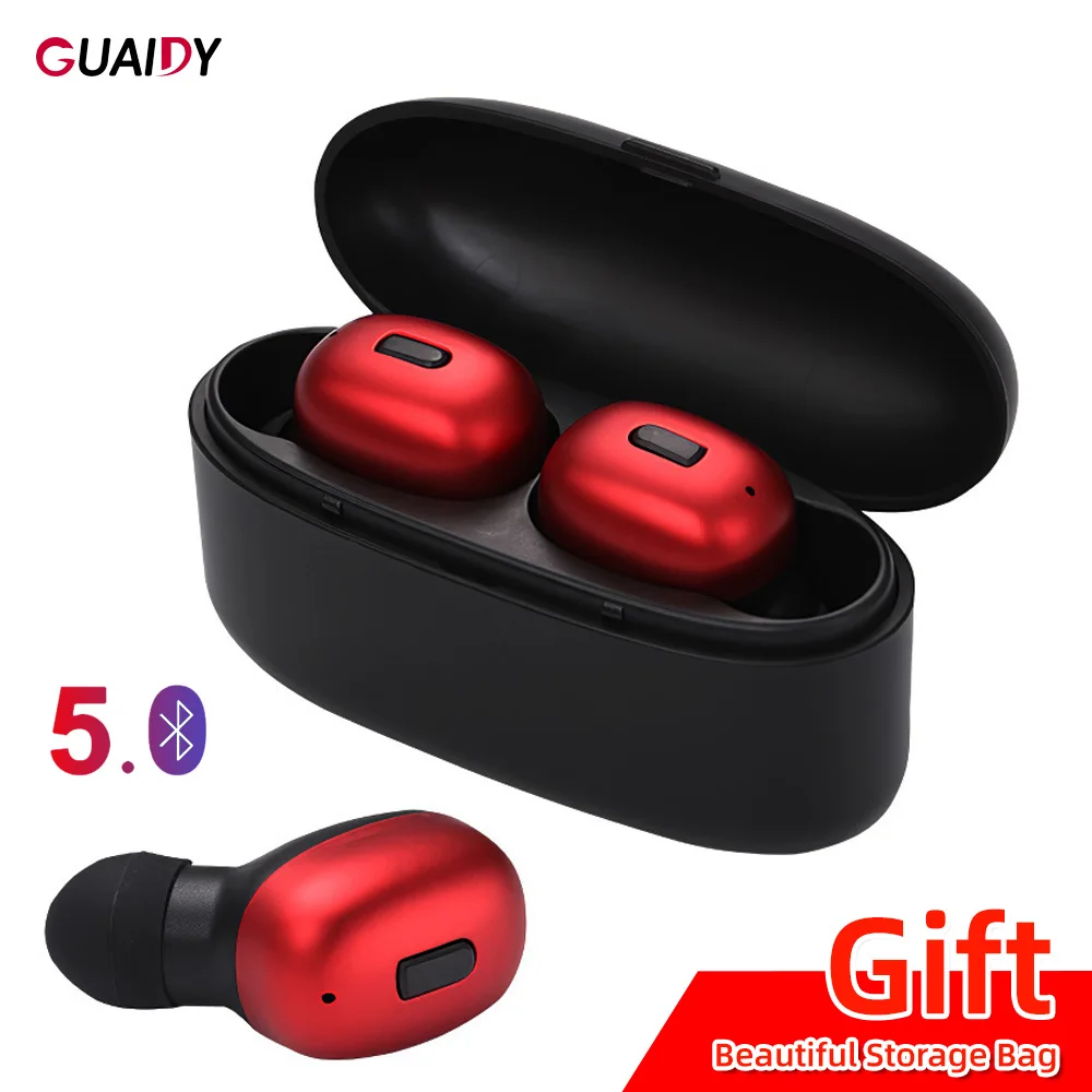 Wireless Earphone TWS Bluetooth Earbuds Headsets Mini Sports HD Stereo For Xiaomi Redmi 8a Huawei P30 Universal Charging Box | Электроника