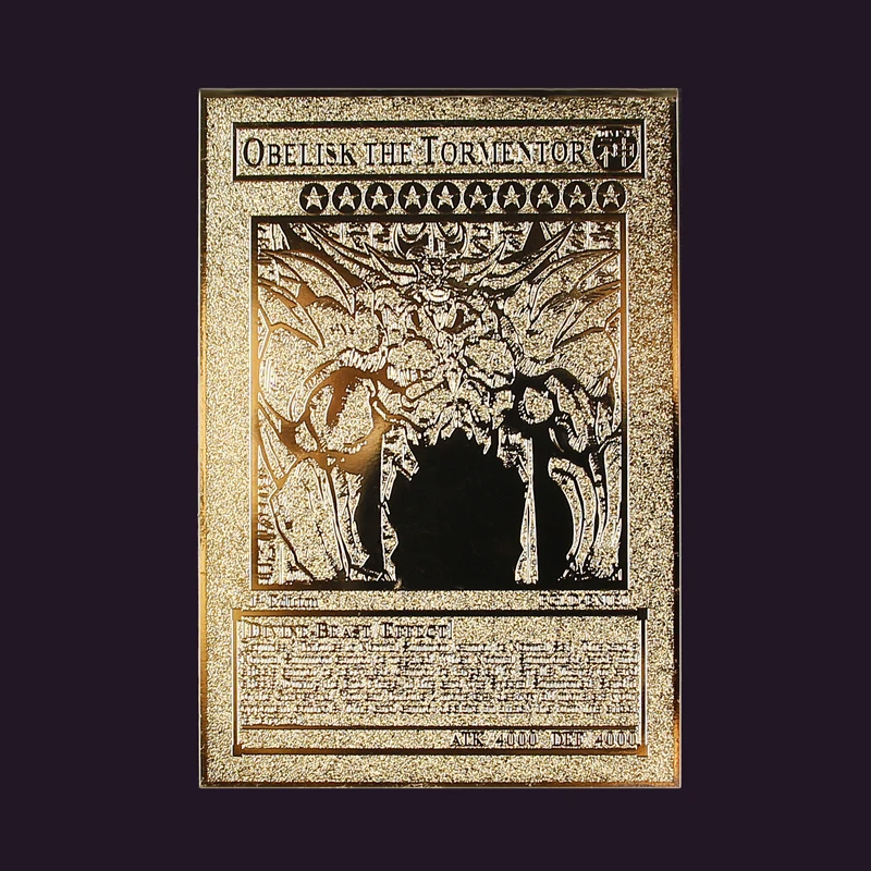 Yu Gi Oh японское аниме вокруг золота английская карточка крыло дракон гигантский