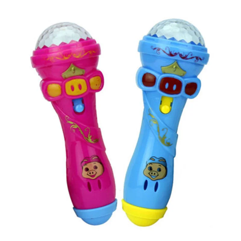Светящийся микрофон Стильная игрушка креативная светящаяся палка микрофон Стильная игрушка детский музыкальный светильник микрофон стильный игрушечный светильник