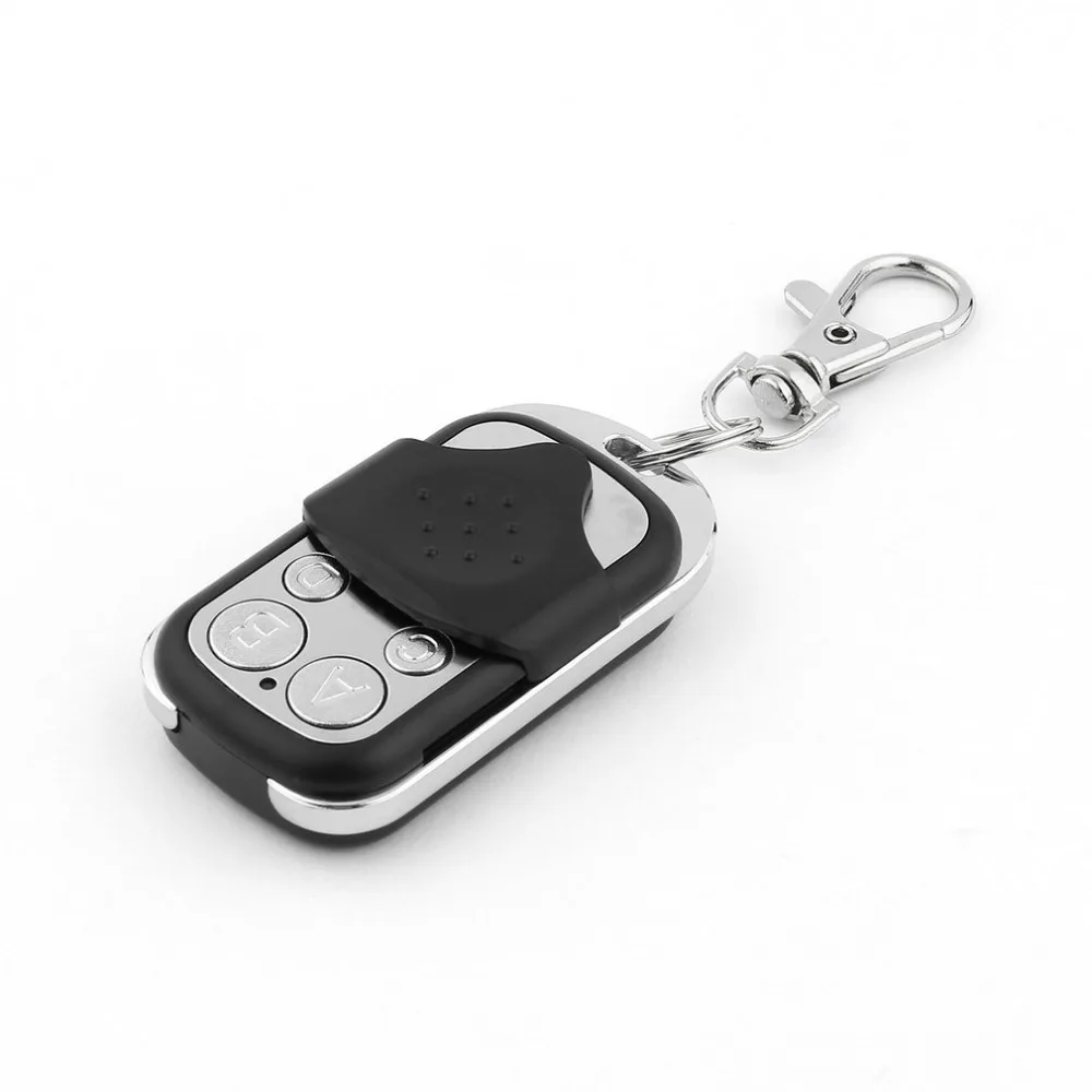 

Universal Wireless RF Remote Control Key 4 Channel ABCD 433MHz Electric Garage Door Alarm Keychain Controller Car Keys