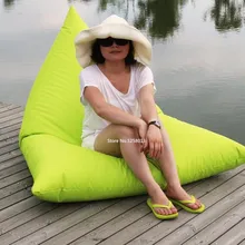 Современный стиль удобные водонепроницаемые стулья уличное Кресло-мешок, человек геймер beanbag стул