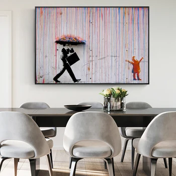 

Modern Wall Graffiti Art Canvas Paintings On The Wall Posters And Prints Street Art Canvas Pictures For Home Wall Decoration