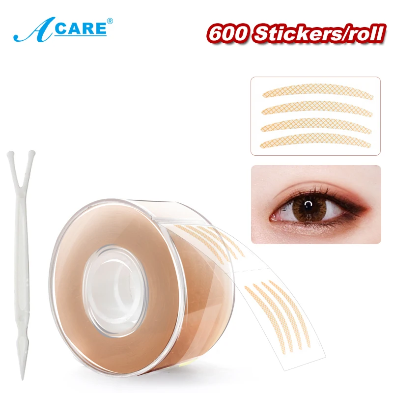 Mesh Double Eyelid Tape Both Side Self-adhesive Paste Transparent Invisible Eyelid Sticker