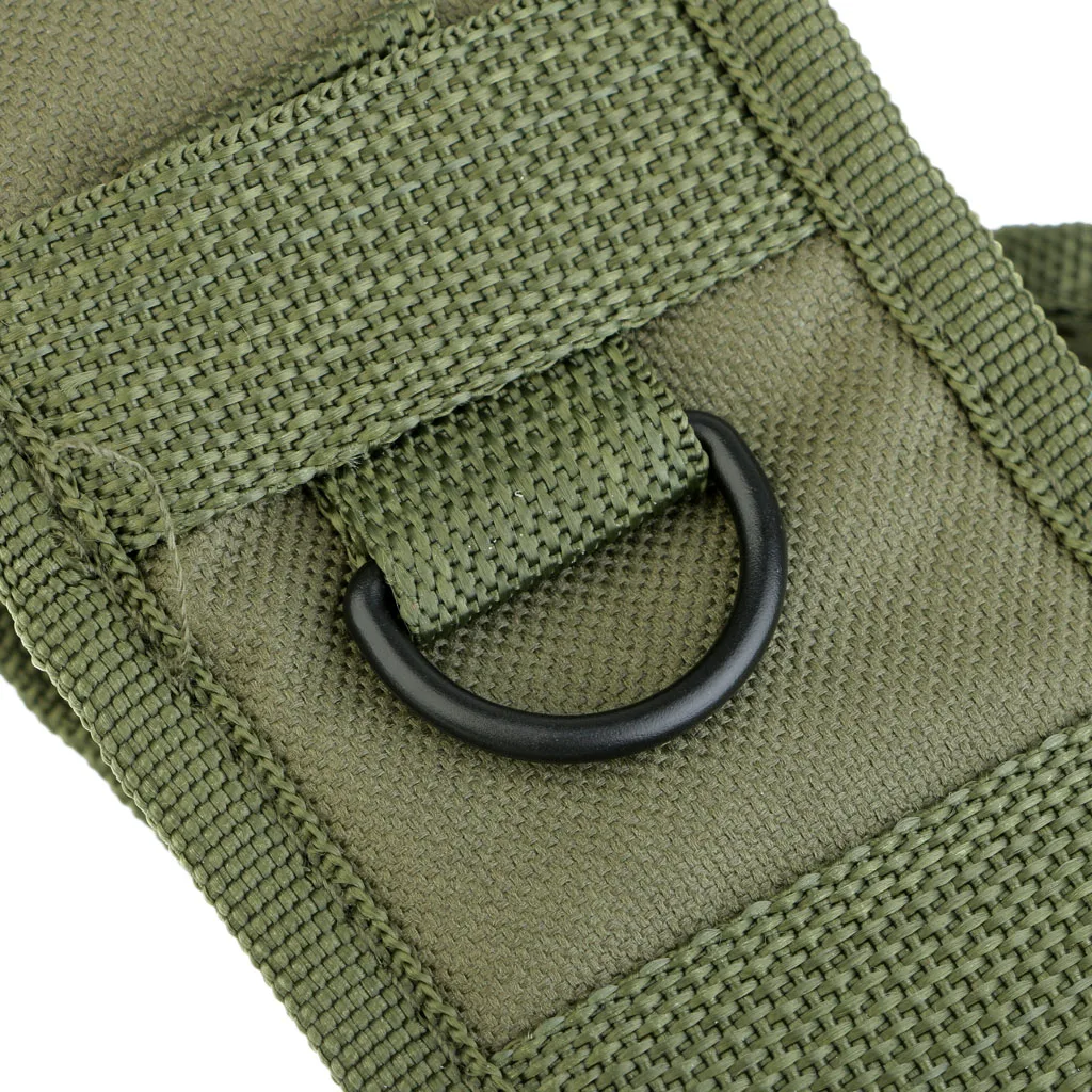 Modular Oxford H-Harness Molle Vest Suspenders for Battle Belt CP 5 Colors Tactical Vest for Camping 