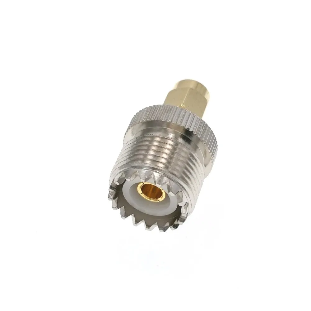 50 шт. UHF Женский SO-239 Jack To SMA штекер RF, адаптер