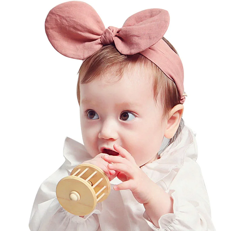 Эластичные повязки для волос с милыми кроличьими ушками девочек|Аксессуары