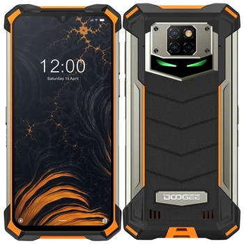 Перейти на Алиэкспресс и купить DOOGEE S88 Pro 10000 мАч NFC OTG IP68/IP69K смартфон с восьмиядерным процессором, ОЗУ 6 ГБ, ПЗУ 128 ГБ, 21 МП, Android 10, мобильный телефон