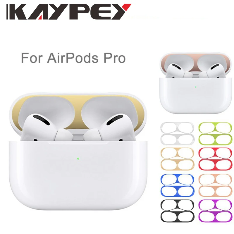 Металлическая Пылезащитная наклейка для Apple Airpods Pro, защитная пленка, чехол, Защитная пленка для Airpods Pro, аксессуары