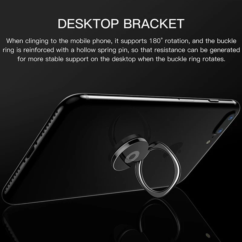 Универсальный держатель для телефона с кольцом на палец Xiaomi Huawei Honor поворотный 360