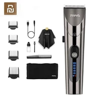 RIWA RE-6305 Washable Rechargeable Hair Clipper Professional Barber Trimmer With Carbon Steel Cutter Head 1