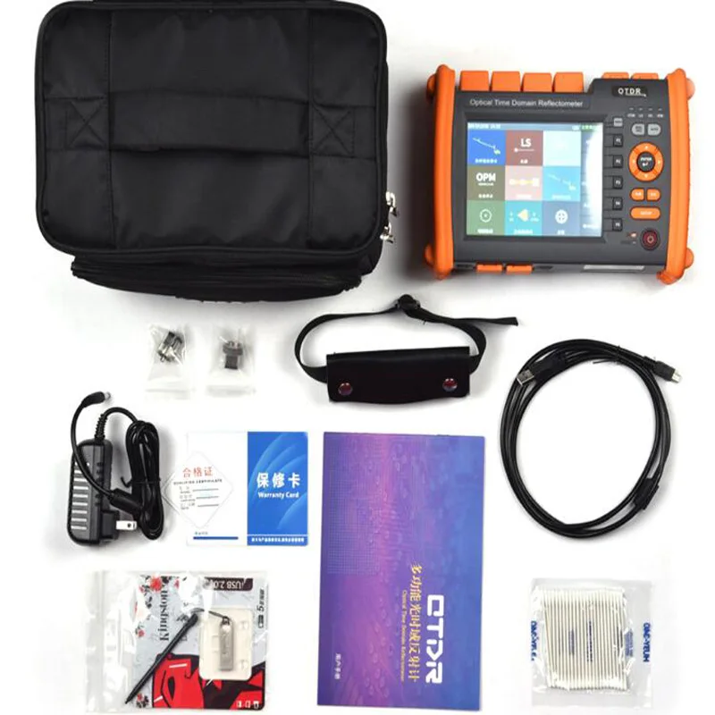 NK5600 1310 1550nm 32/30dB SM с VFL OPM светильник источник фибра оптический волоконно