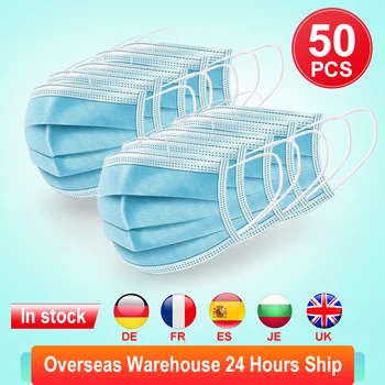 

Non-woven Disposable 3-Layers Medical Masks Safe Breathable Face Mouth Mask Ear loop Filter Masks