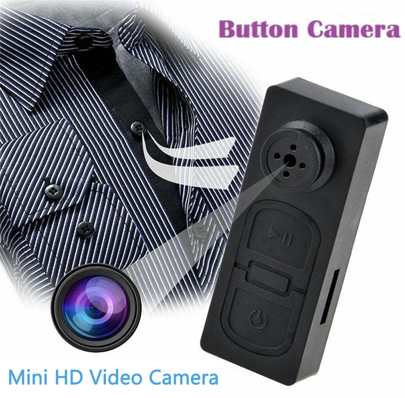 Wireless Mini Button Camera Hd Video Camera Small Shirt Button