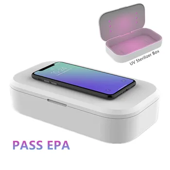 

New multifunctional sterilization and disinfection box ultraviolet wireless charger for iPhone mobile phone mask sterilizer