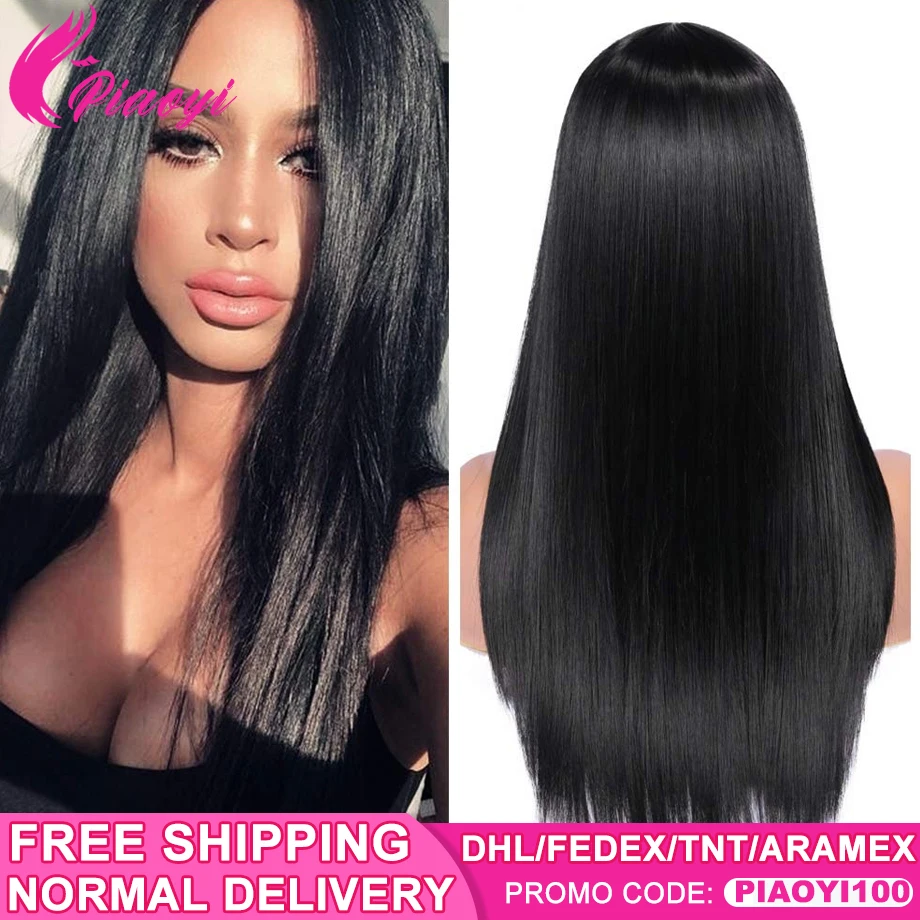 Бразильские Прямые 360 Кружева Закрытие Remy человеческих волос парики 250 плотность