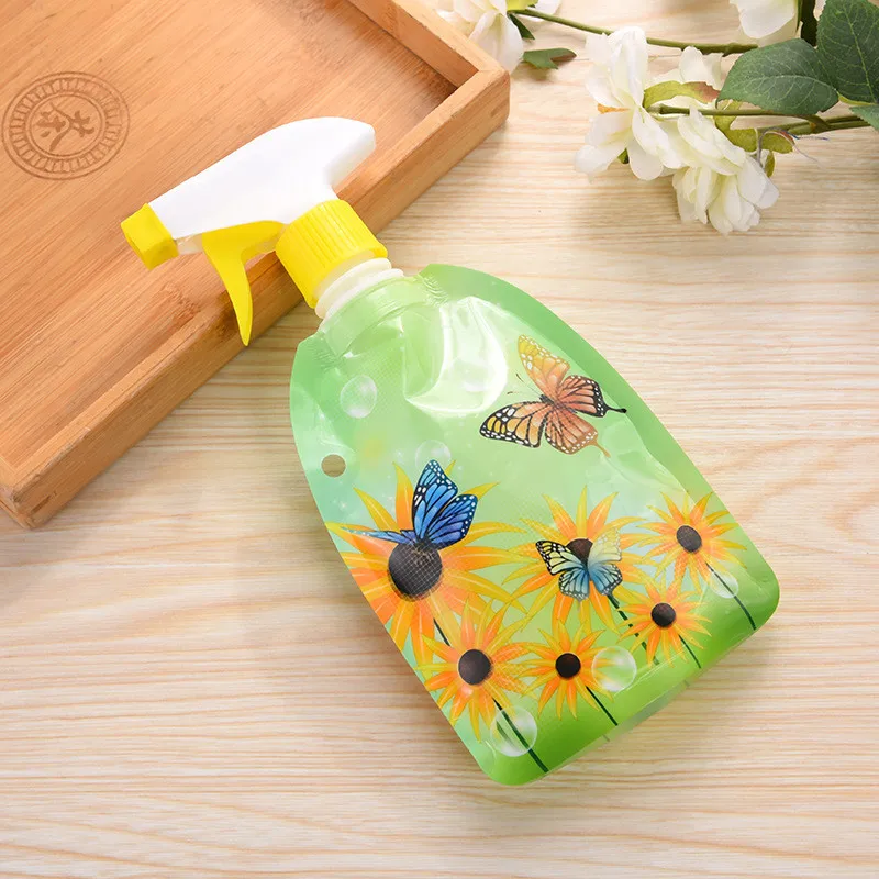 1pcs Empty Plant Spray Bottle Plastic Water Spray Bottle For Watering The Flowers Plants Pot Sprinkler Random Color