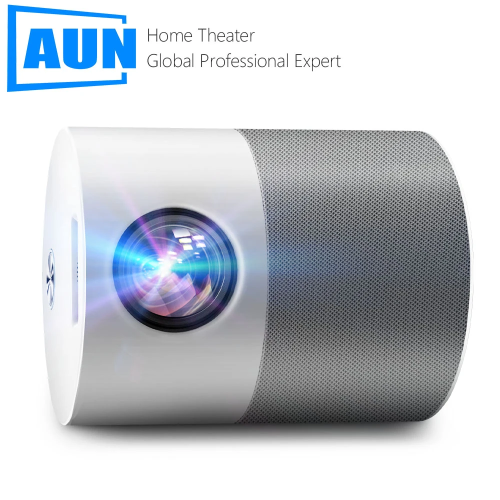 AUN ET40 Projector Full HD LED Beamer Android 9 MINI Projector 4k Decoding Videoprojector LED TV for Home Theater Cinema Mobile