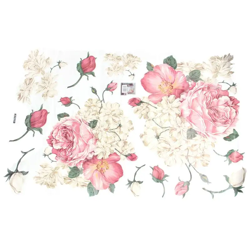 Flower Wall Art Stickers Removable Decal Mural Home Office Decor Gift