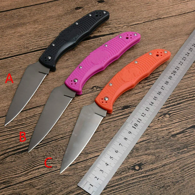 

58HRC C10 Folding Knife VG-10 Blade G10 Handle 3 color Camping Survival Hunting Outdoor Knives Pocket Tactical Utility Knife EDC