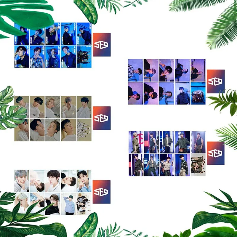 Kpop SF9 об/мин фото Stikcy карты Jae Юн молодых BIN мини 7th альбом с украшением в виде кристаллов карты Стикеры Фотокарта Стикеры 10 шт./компл