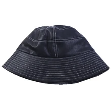 Моющийся кожаный материал Автомобильная линия плоская верхняя крышка для бассейна Рыбацкая шляпа универсальная Водонепроницаемая Повседневная Студенческая Кепка