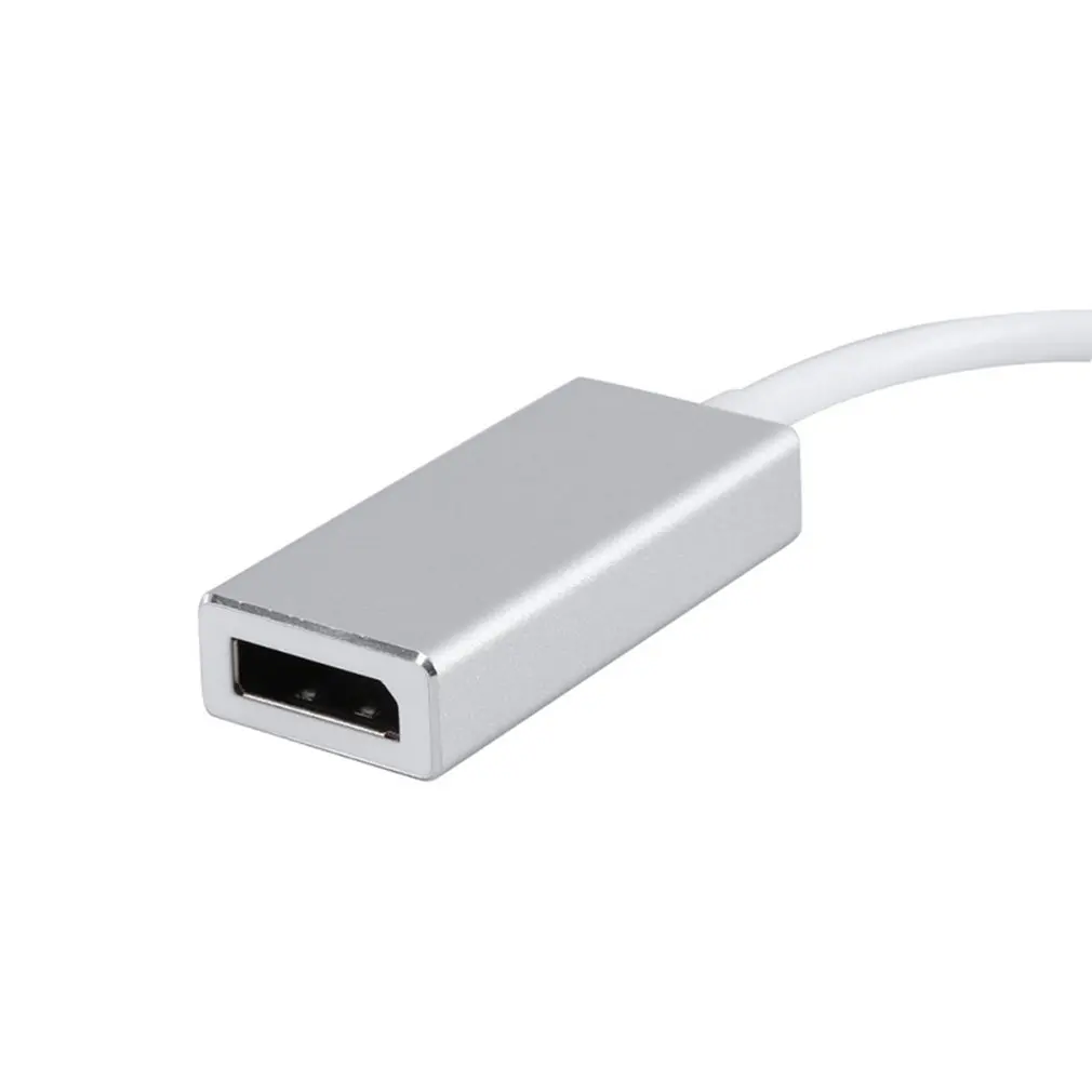 USB-C Thunderbolt 3 to DisplayPort @60hz Adapter Converter Compatible For MacBook Pro 2015 / 2016 Chromebook Pixel