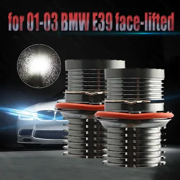 

80w 2000LM No Error White LED Angle Eyes Halo Ring Light Bulb for 01-03 BMW 5-series E39 Face-lifted 525i 530i 540i