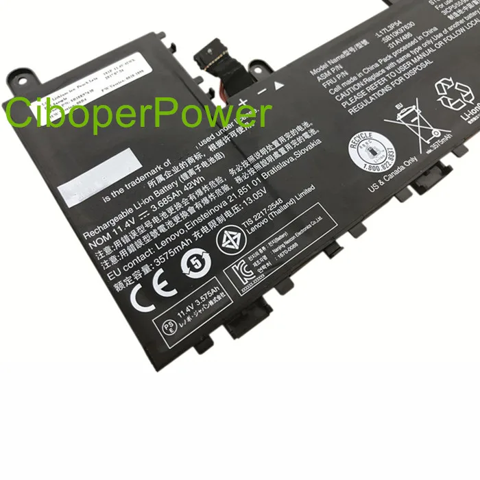 Оригинальное качество 42Wh 01AV487 L17M3P56 01AV486 L17L3P54 SB10K97630 SB10K97631