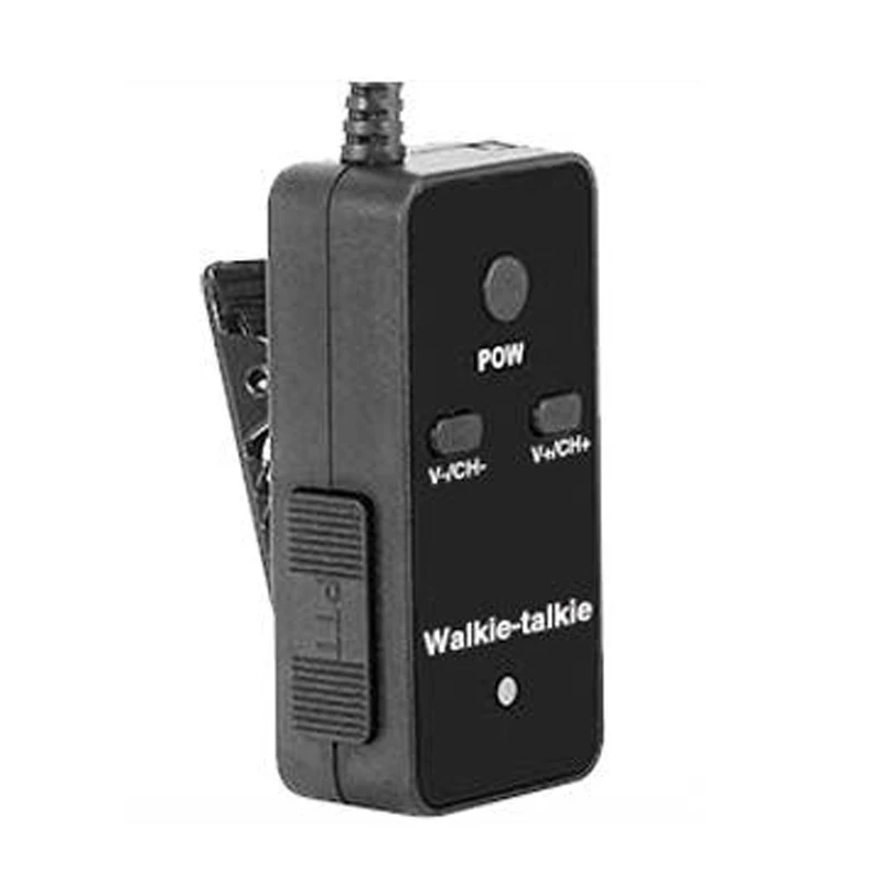 2 шт.) EMIP Мини Walkie Talkie портативный УКВ ручной радиопередатчик ультра-маленький радио коммуникатор КВ трансивер с наушником