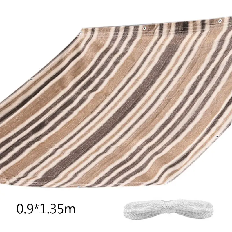 

6 Pin Rectangle Window Sunshade Net Shade Heat Insulation Net Sun Room Curtain