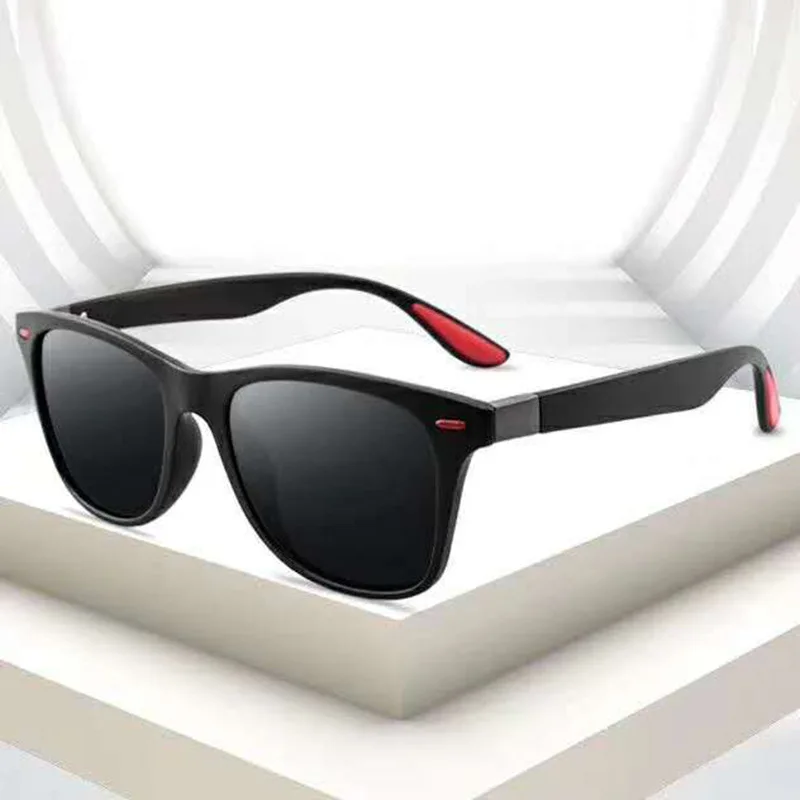 Очки для вождения автомобиля с защитой от ультрафиолета, походные, для вождения, спортивные, с антибликовым покрытием, поляризационные очки для мужчин, солнцезащитные очки