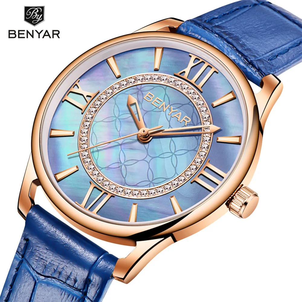 

Benyar/Jacobin New Style Watch Women's Simple Hipster Douyin Quartz WOMEN'S Watch Waterproof Ladies' Watch 5162
