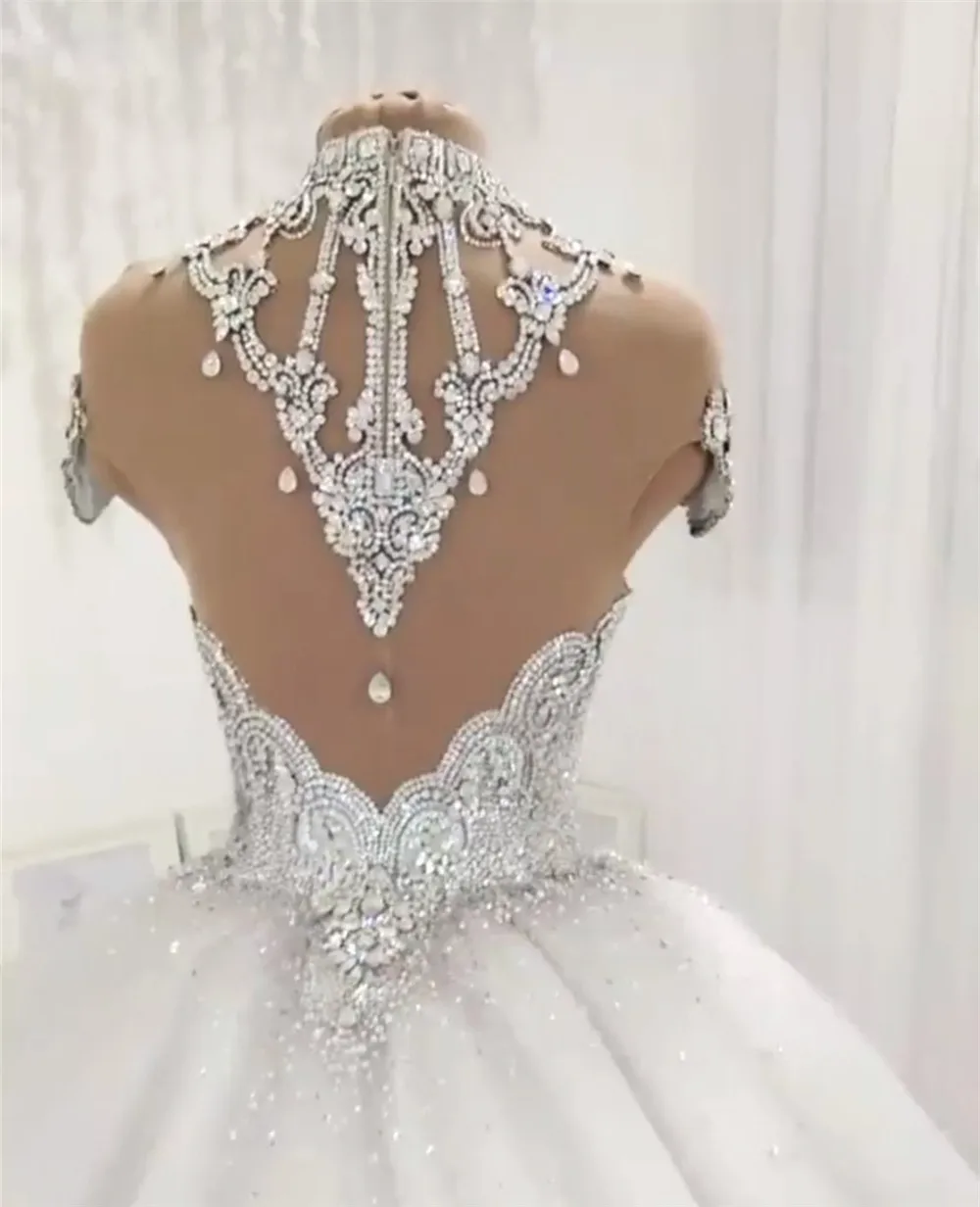 avec des diamant robe de mariée princesse luxe
