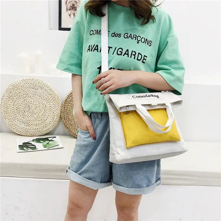 

Laziness SaiL Cloth Bag WOMEN'S Bag Shoulder Bag Student Backpack Hand Korean-style Harajuku Shoulder Bag