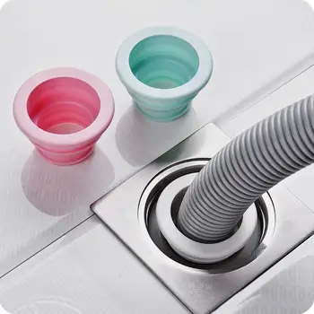 

Sewer Pipe Pest Control Anti-odor Deodorant Silicone Seal Ring Shower Drain Cover Washing Machine Pool Floor Drain Sealing Plug