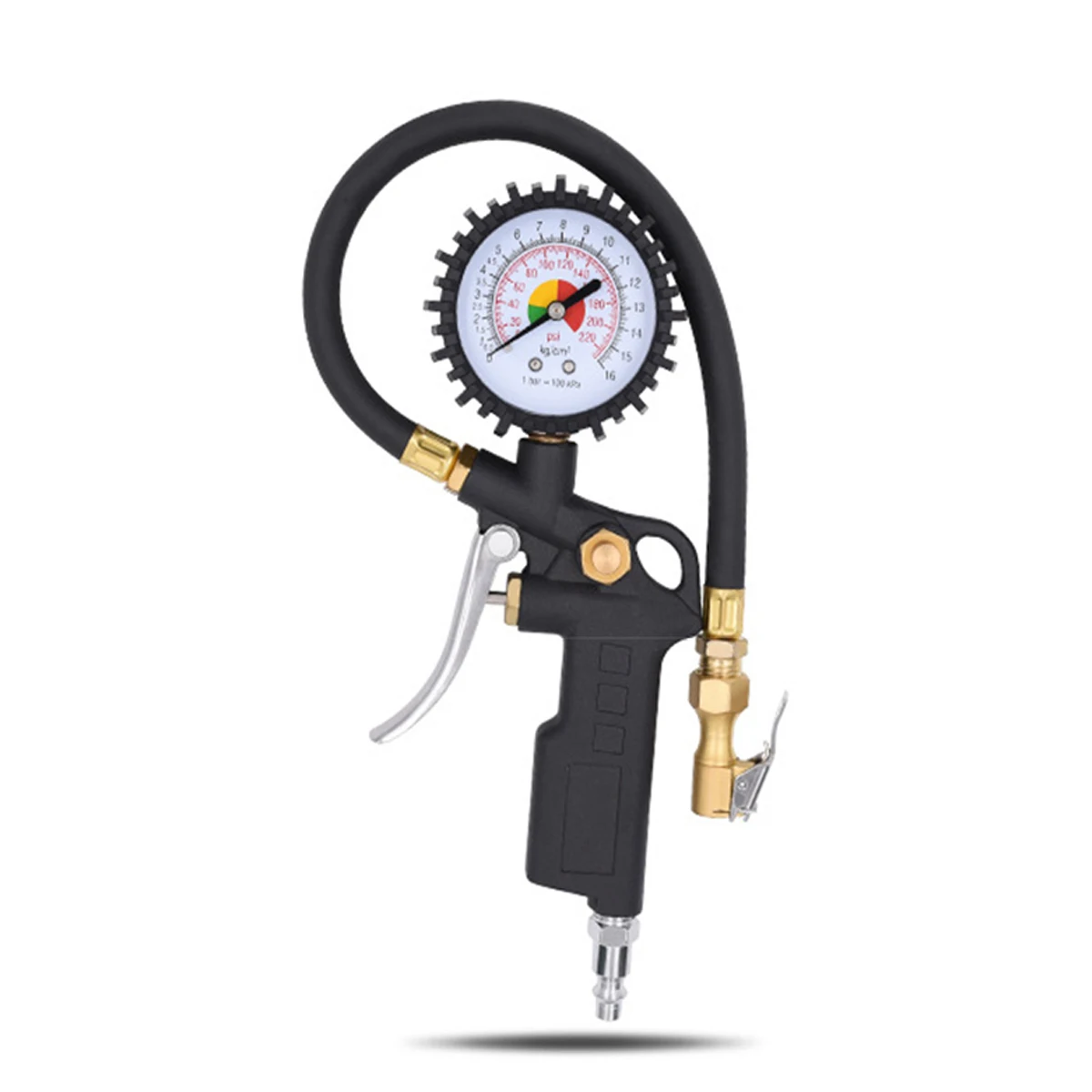 220Psi Автомобильный многофункциональный указатель давления в шинах Таблица контроля давления в шинах Таблица надувания шин