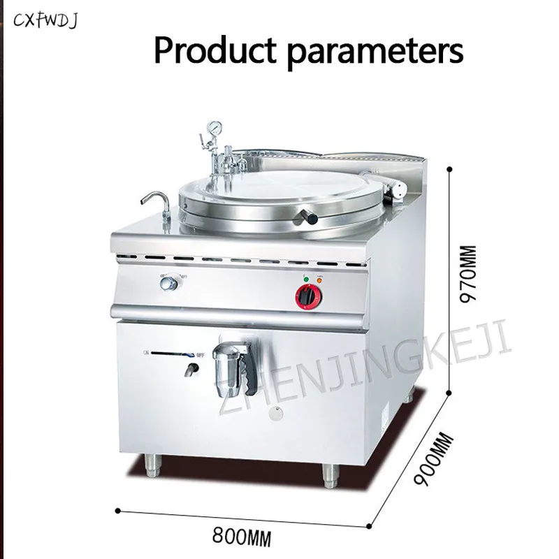 BS-665D Vertical Electric Sandwich Soup Pot Commercial Luxury Electric Soup Pot Food Machinery Electric Stove