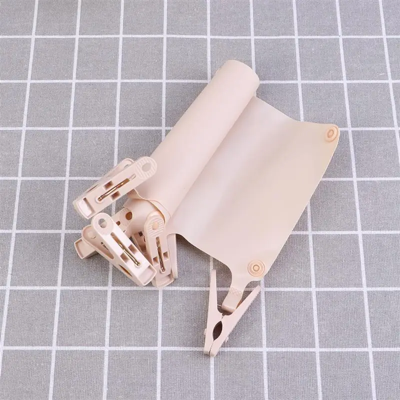 Portable Cloth Hanger Rack Folding Travel Laundry Drying Rack Clothespins Towel Clips For Trouser Coat Towel Socks
