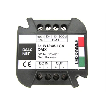 

DALCNET DD9512 Dalcnet Easy BUS Led Dimmer with signal DMX512 or button N. o. DC 12V-48V CV DLB1248-1CV-DMX